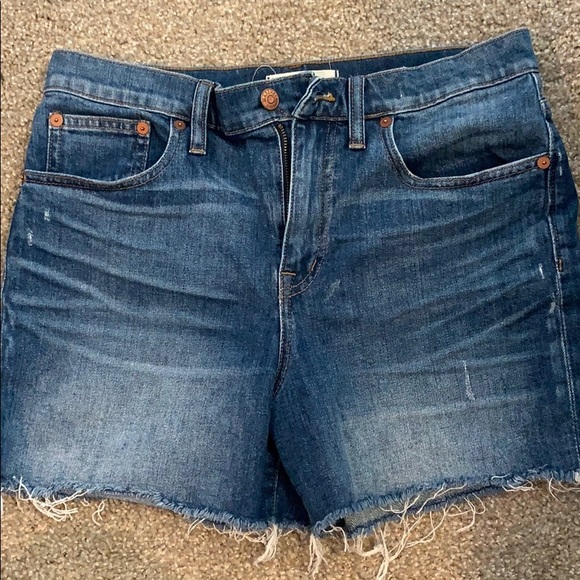 Madewell Pants - Madewell high rise denim shorts